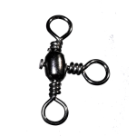 Casted Vrtljivke Barrel Crossline Swivel Black Nickel