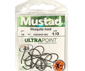 Mustad Mosquito Hook 10kom