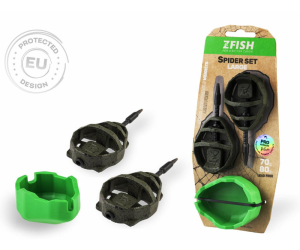 ZFISH Method Feeder Spider Large Set 70,80g + Mould